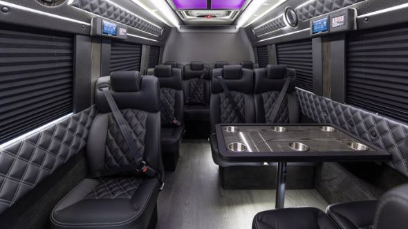15 passenger sprinter van interior college station