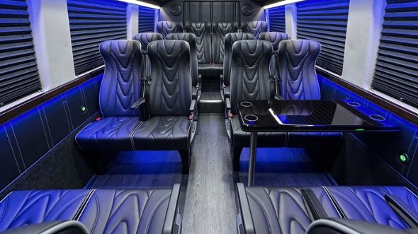 20 passenger sprinter van interior college station