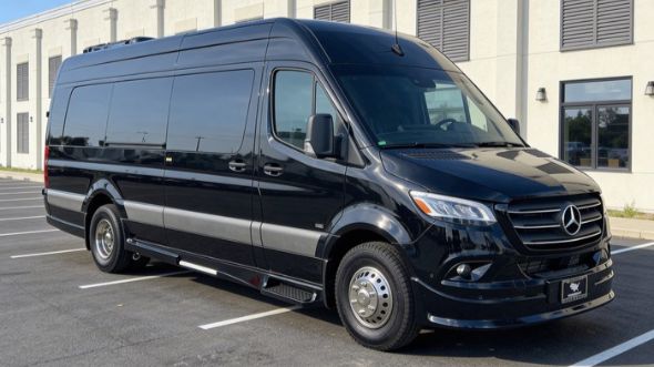 college station airport sprinter van service