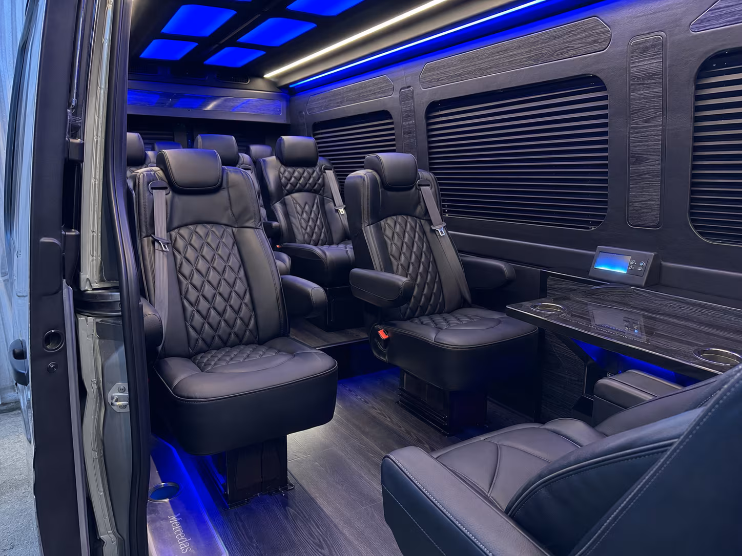 sprinter van transportation for groups and events across college station